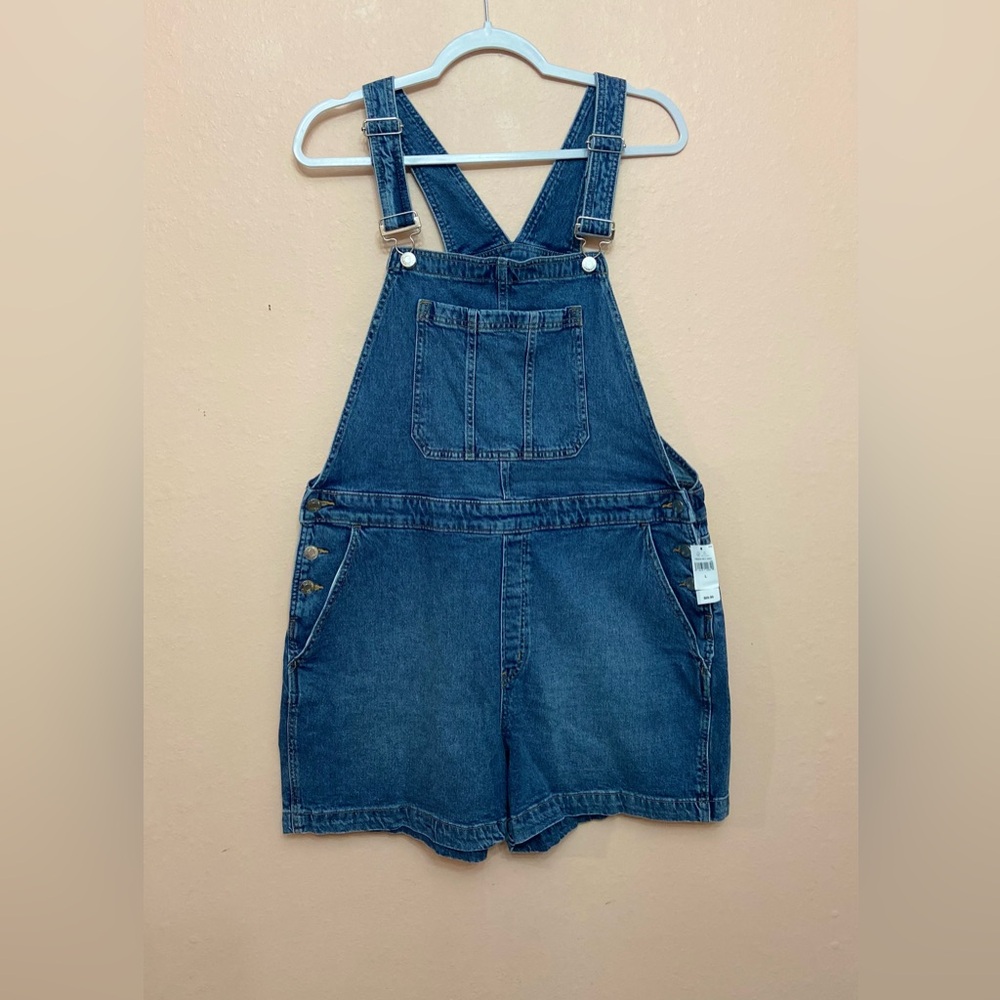 GAP Factory Denim Shortalls